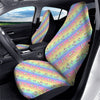 Cute Eagle Rainbow Print Pattern Car Seat Covers-grizzshop