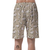 Cute Floral Flower Print Men's Shorts-grizzshop