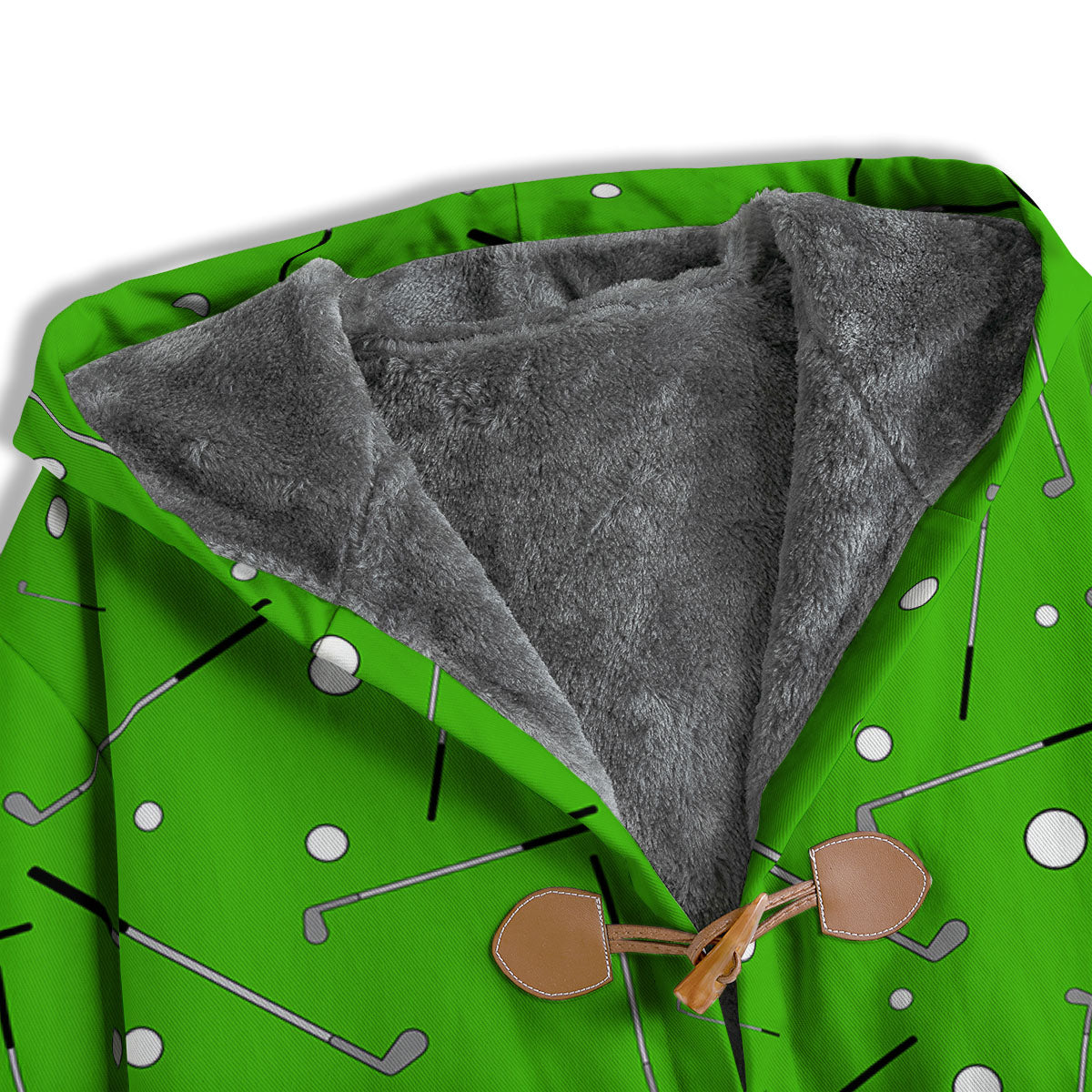 Cute Golf Print Pattern Men's Windbreaker Jacket-grizzshop
