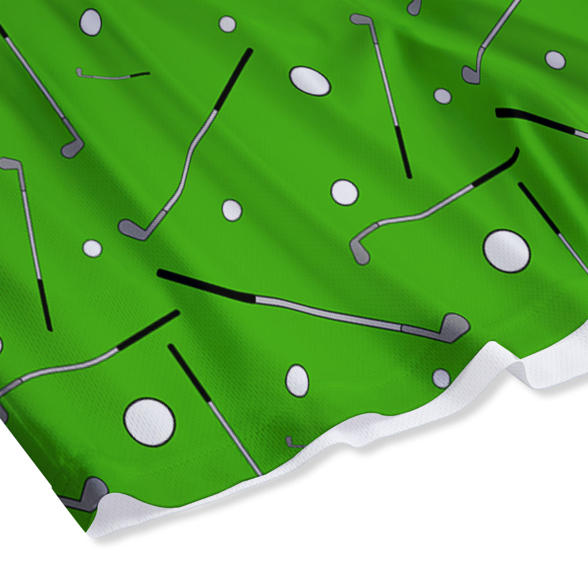 Cute Golf Print Pattern Mesh Shorts-grizzshop
