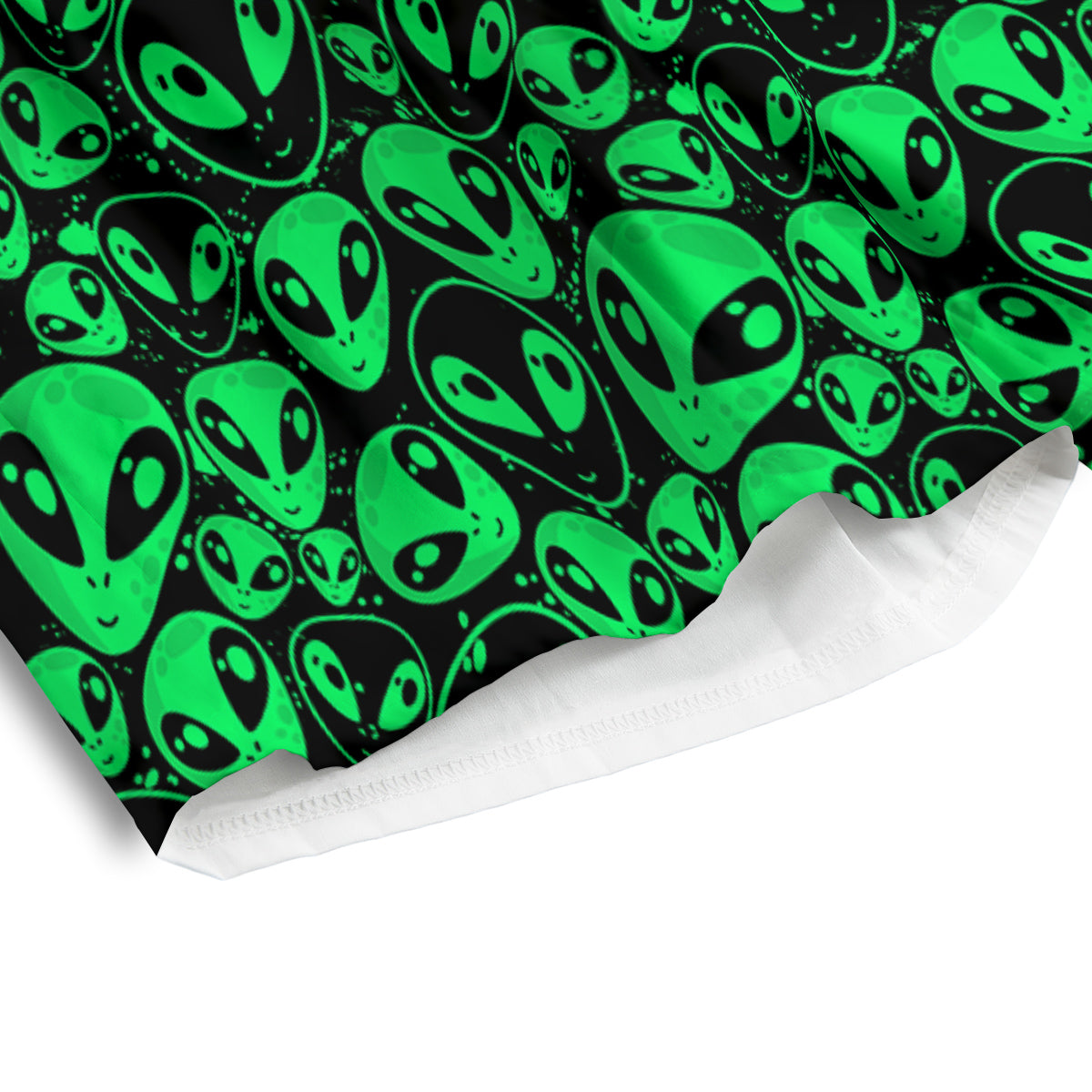 Cobweb Horror Print Men's Athletic Shorts