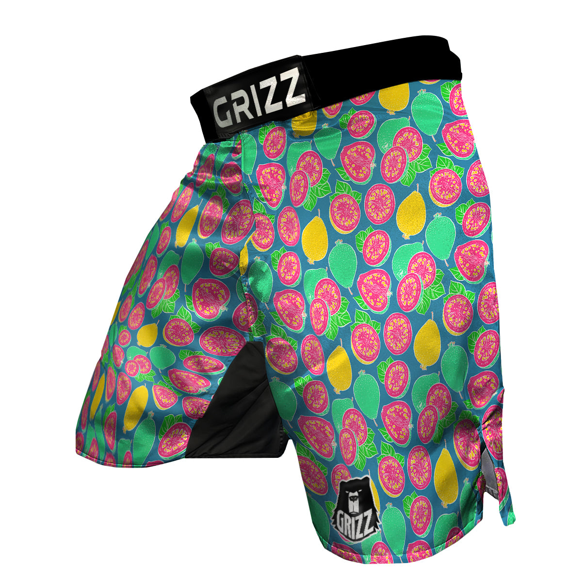 Cute Guava Print Pattern MMA Shorts-grizzshop
