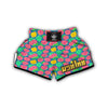 Cute Guava Print Pattern Muay Thai Boxing Shorts-grizzshop