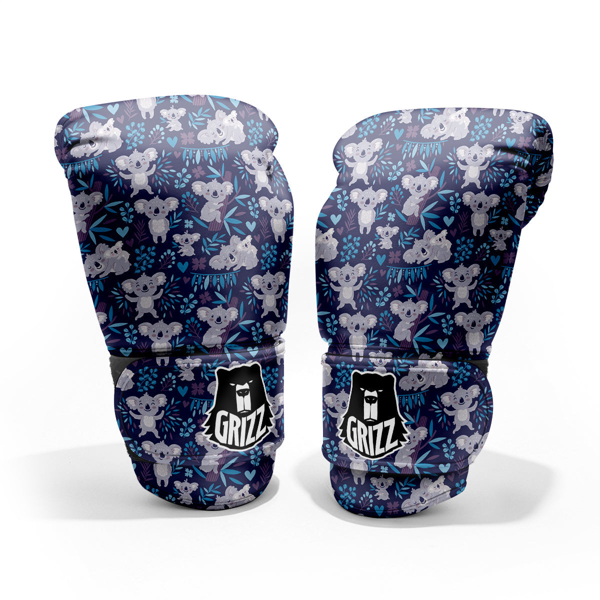 Cute Koala Print Pattern Pro Boxing Glove