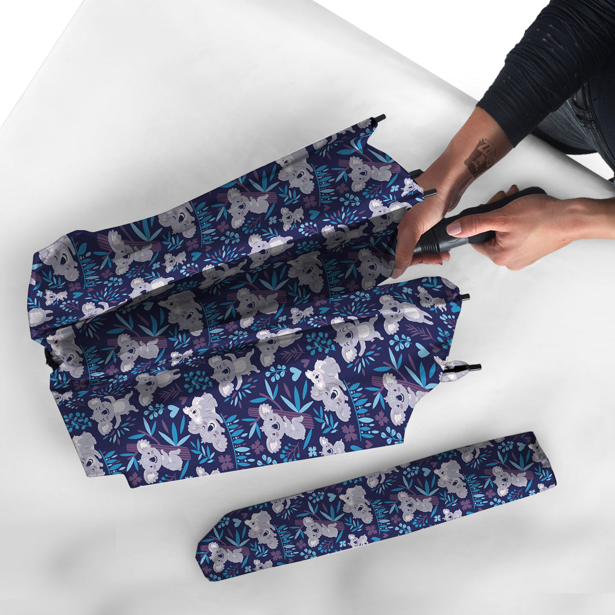 Cute Koala Print Pattern Umbrella-grizzshop