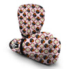 Cute Mangosteen Print Pattern Boxing Gloves-grizzshop