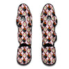 Cute Mangosteen Print Pattern Muay Thai Shin Guards-grizzshop