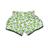 Cute Melon Print Pattern Muay Thai Boxing Shorts-grizzshop