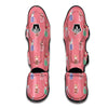 Cute Milkshake Pink Print Pattern Muay Thai Shin Guards-grizzshop