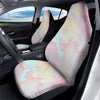 Cute Pastel Gold Marble Print Car Seat Covers-grizzshop