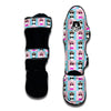 Cute Pink And Blue Ferret Print Pattern Muay Thai Shin Guards-grizzshop