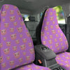 Cute Pink Pig Face Emoji Print Pattern Car Seat Covers-grizzshop