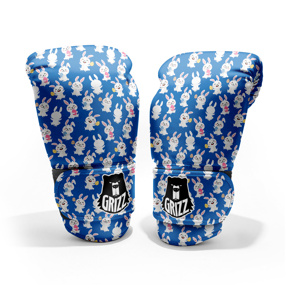 Cute Rabbit Print Pattern Sparring Gloves-grizzshop