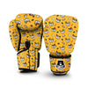 Cute Ramen Yellow Print Pattern Boxing Gloves-grizzshop