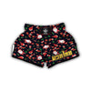 Cute Santa Christmas Print Pattern Muay Thai Boxing Shorts-grizzshop