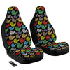 Cute Snails Colorful Print Pattern Car Seat Covers-grizzshop