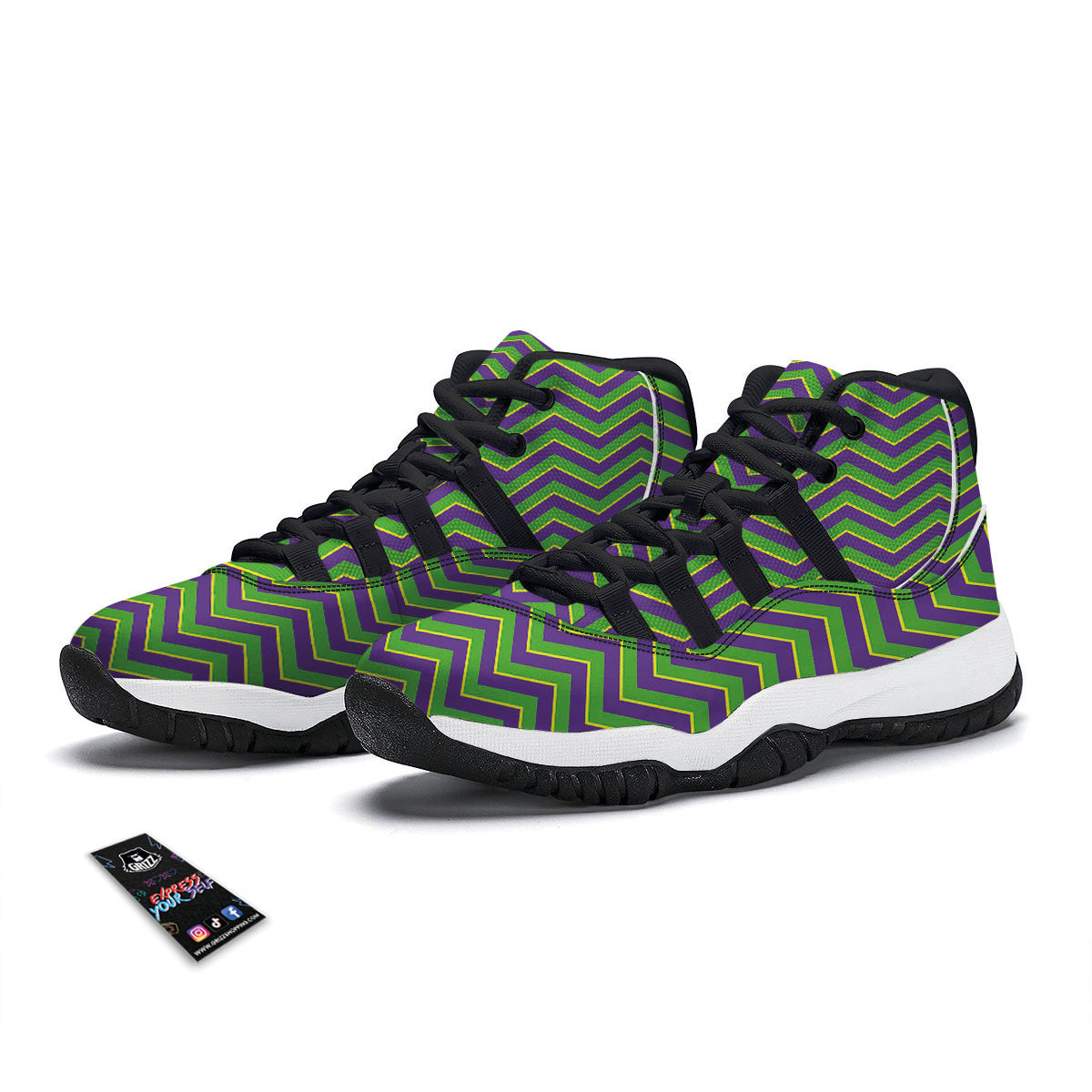 Cute Sushi Rolls Print Pattern Black Bball Shoes-grizzshop