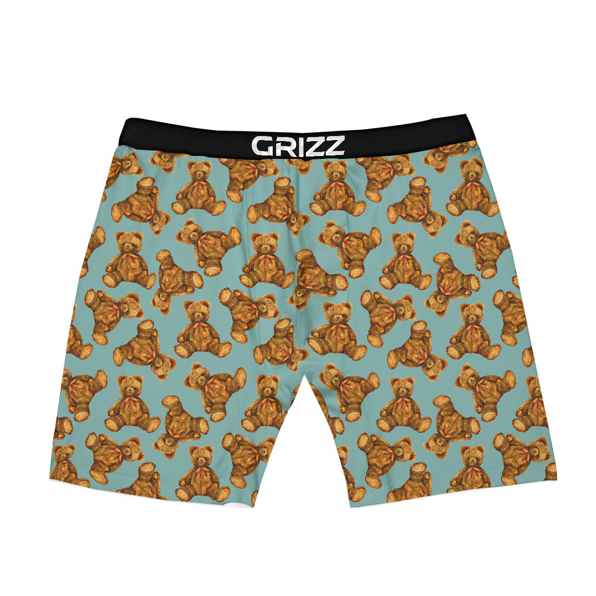 Cute Teddy Bear Print Pattern Boxer Briefs-grizzshop