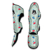 Cute Train Print Pattern Muay Thai Shin Guards-grizzshop