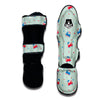 Cute Train Print Pattern Muay Thai Shin Guards-grizzshop