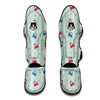 Cute Train Print Pattern Muay Thai Shin Guards-grizzshop