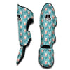 Cute Tulip Print Pattern Muay Thai Shin Guards-grizzshop