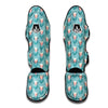 Cute Tulip Print Pattern Muay Thai Shin Guards-grizzshop