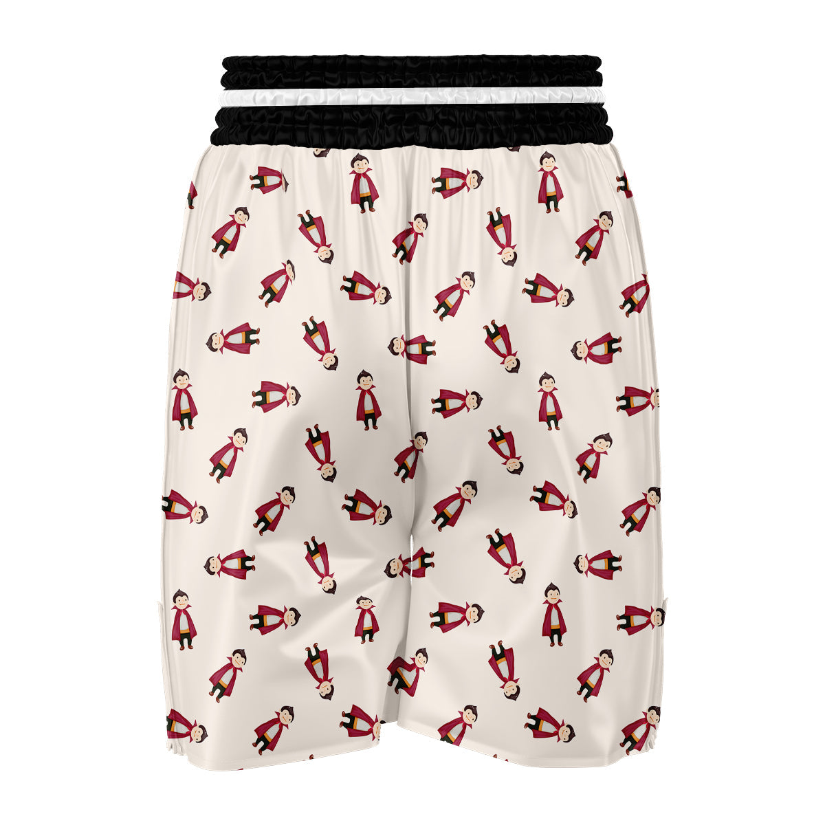 Cute Vampire Print Pattern Boxing Shorts-grizzshop