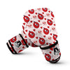 Cute Worm And Apple Print Pattern Boxing Gloves-grizzshop