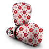 Cute Worm And Apple Print Pattern Boxing Gloves-grizzshop