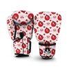 Cute Worm And Apple Print Pattern Boxing Gloves-grizzshop