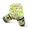 Cute Yellow Watermelon Pineapple Print Boxing Gloves-grizzshop