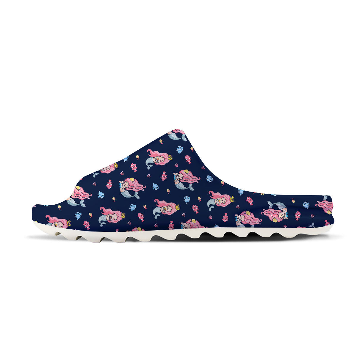 Cute Little Mermaid Print Pattern Sandals-grizzshop