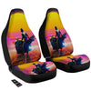 Cyberpunk Biker Print Car Seat Covers-grizzshop