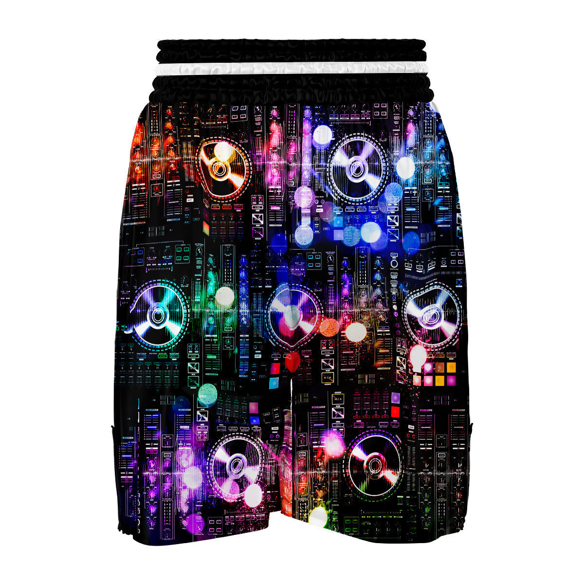 DJ Controller Print Boxing Shorts-grizzshop