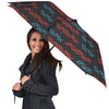 DNA Blue And Red Print Pattern Umbrella-grizzshop