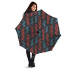 DNA Blue And Red Print Pattern Umbrella-grizzshop