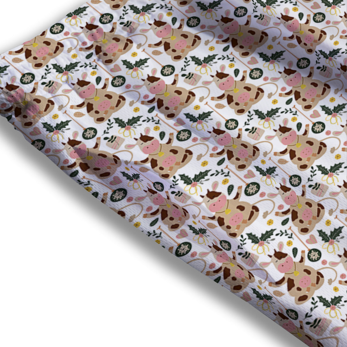 Eggs Print Pattern Mesh Shorts