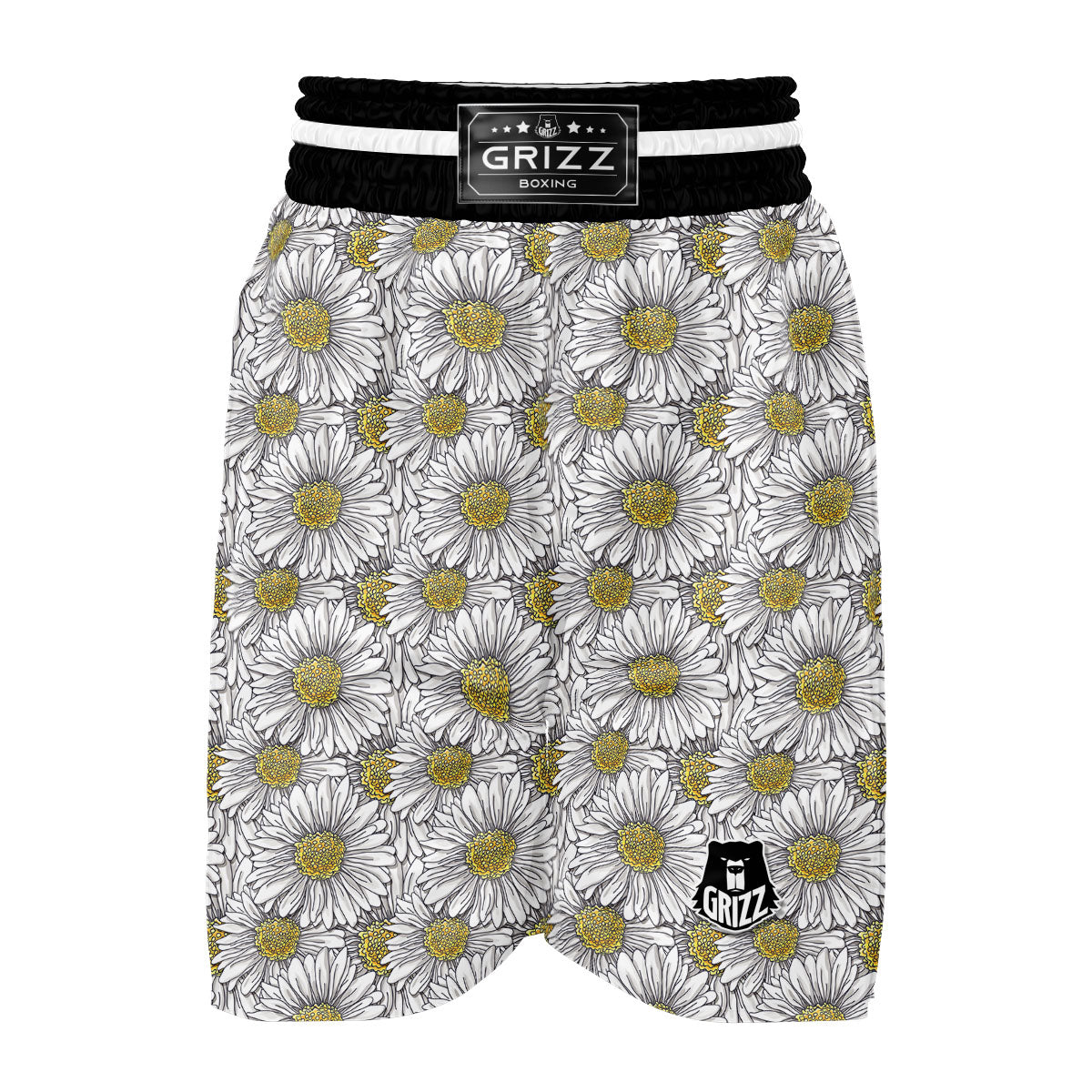 Daisy Doodle Boxing Shorts-grizzshop