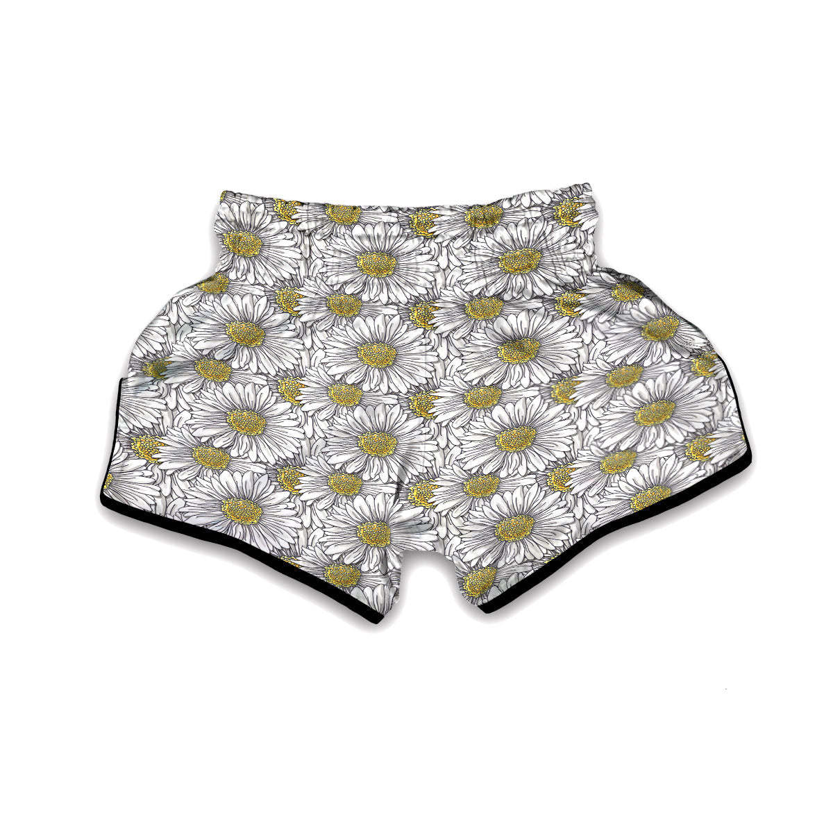 Daisy Doodle Muay Thai Boxing Shorts-grizzshop