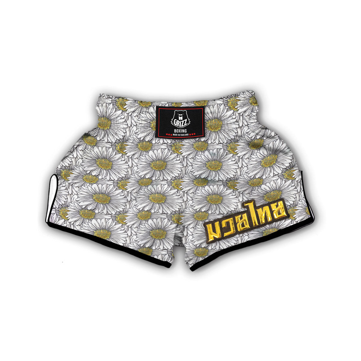 Daisy Doodle Muay Thai Boxing Shorts-grizzshop