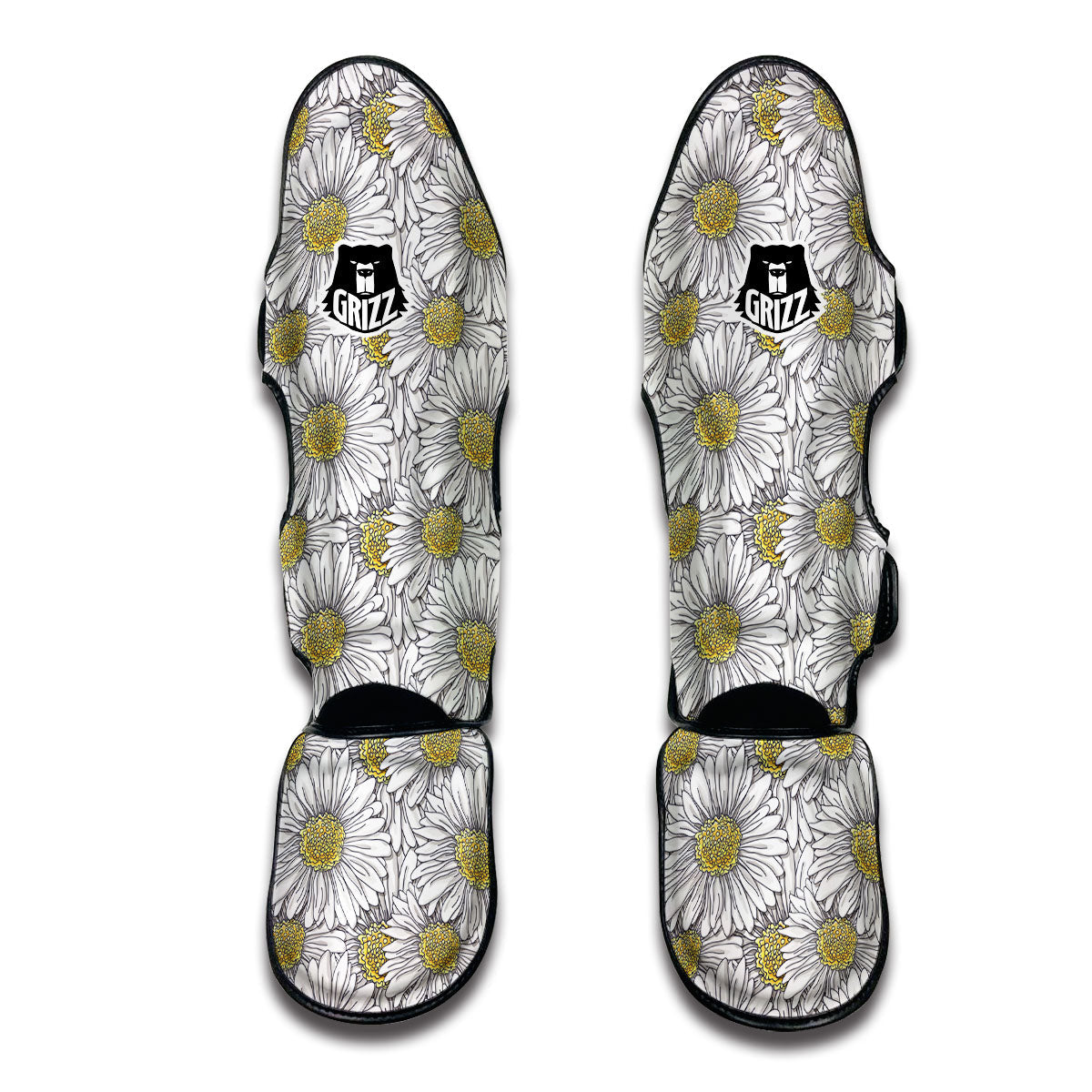 Daisy Doodle Muay Thai Shin Guards-grizzshop