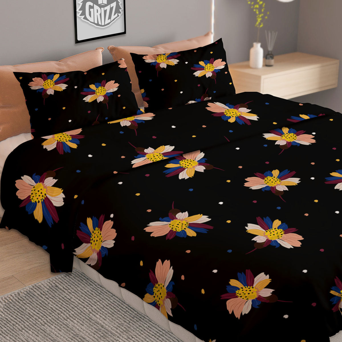 Cogs And Steampunk Gears Print Duvet Cover Bedding Set