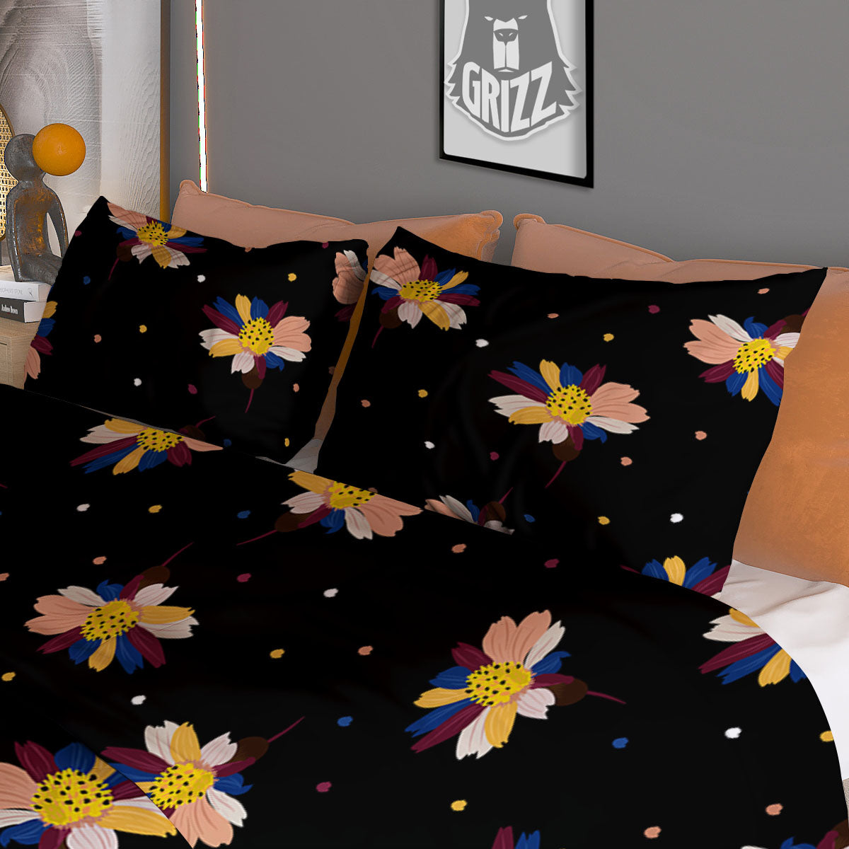 Cogs And Steampunk Gears Print Duvet Cover Bedding Set