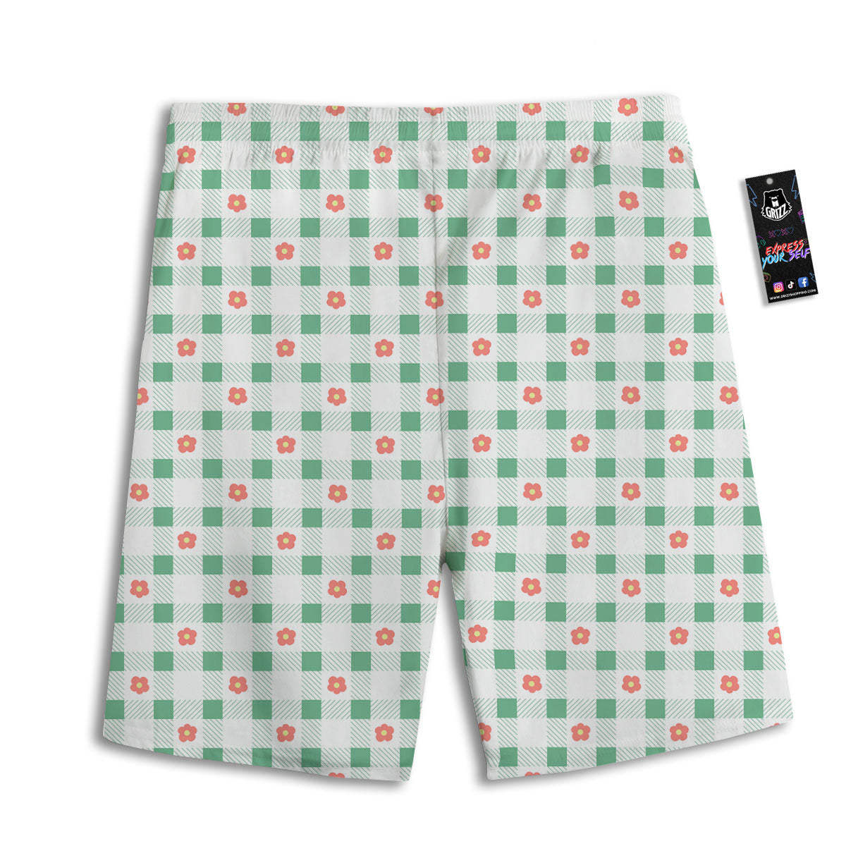 Cookies And Milk Print Pattern Men's Athletic Shorts