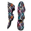 Damask Colorful Pattern Print Muay Thai Shin Guards-grizzshop