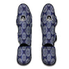 Damask Print Pattern Muay Thai Shin Guards-grizzshop