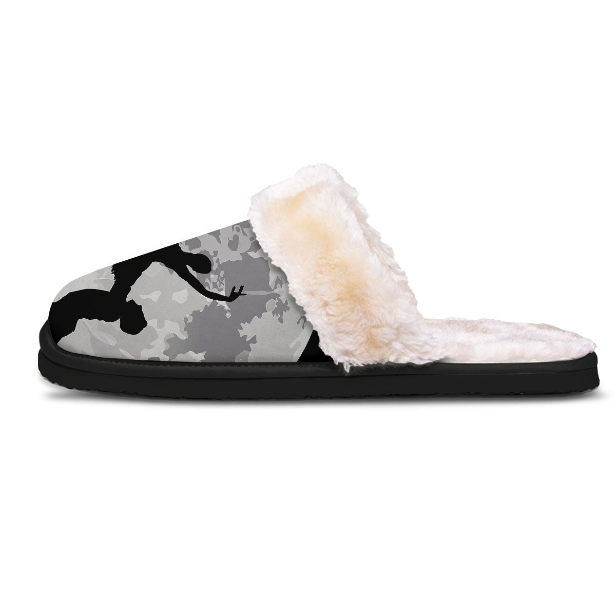 Dance Ballet On The Moon Night Print Slippers-grizzshop