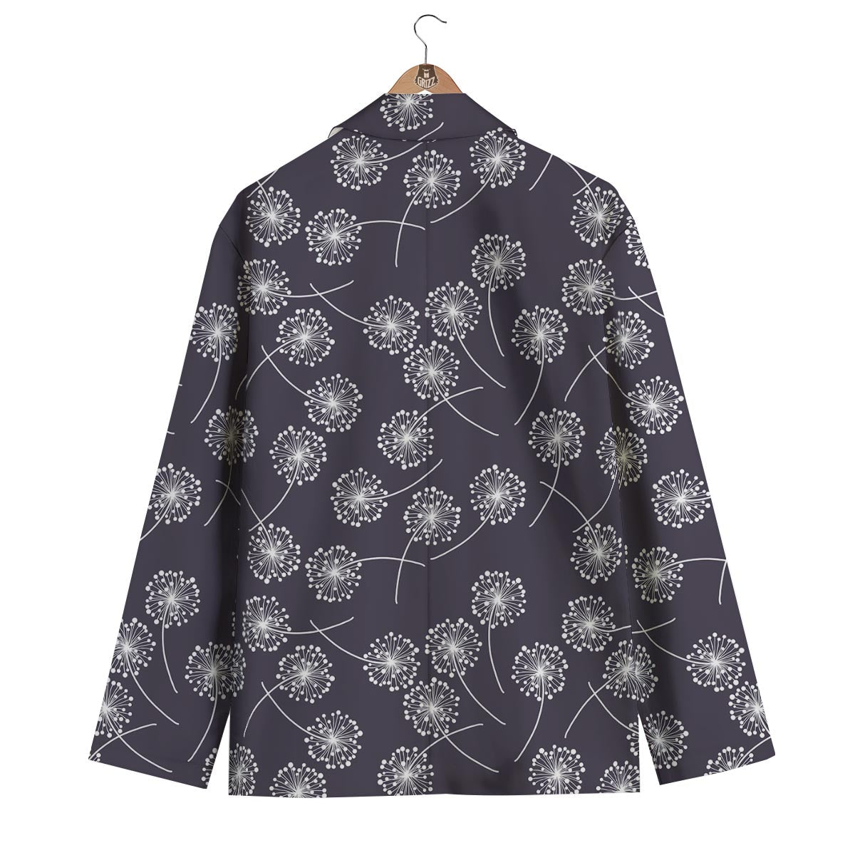 Dandelion Print Pattern Men's Blazer-grizzshop