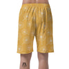 Dandelion Yellow Pattern Print Men's Shorts-grizzshop